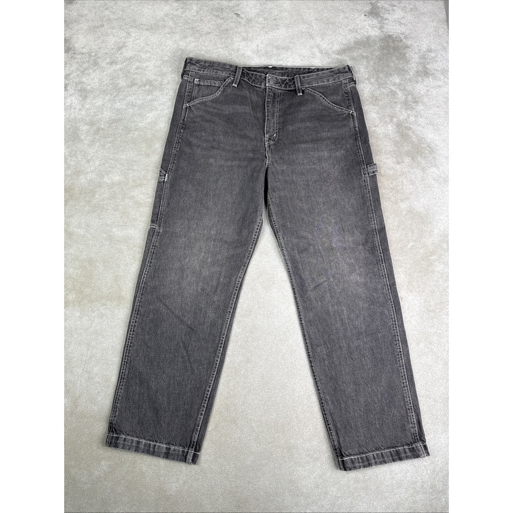 Levis Jeans Mens 38x32 Carpenter Loose Straight Baggy Denim Pants